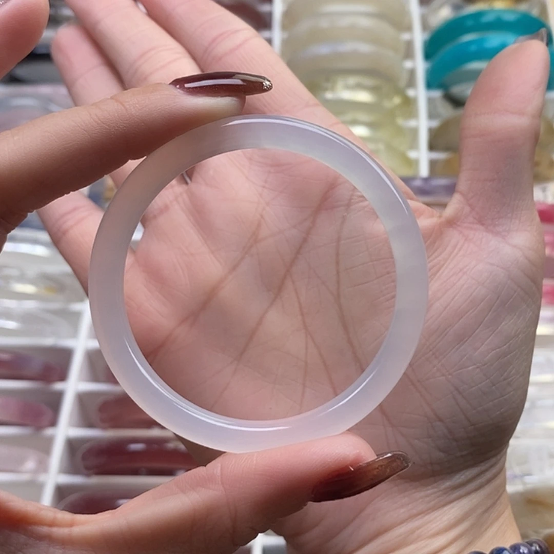 未镶嵌手镯水晶白月光