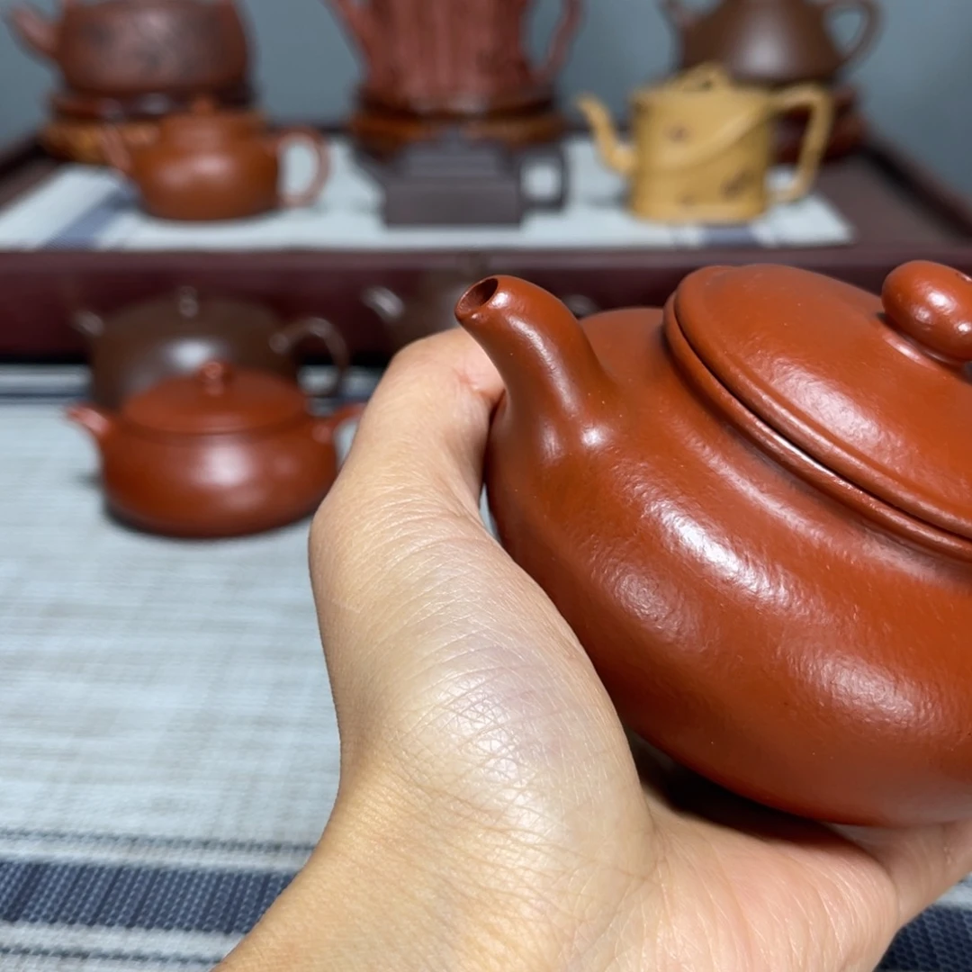 紫砂茶壶阿****g全手工230cc德中