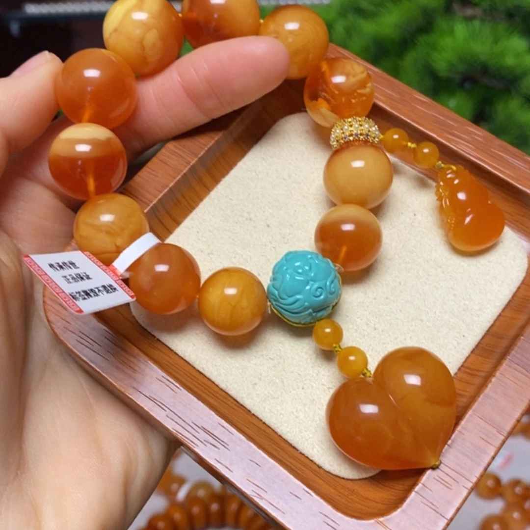 【闪购商品】手链蜜蜡未镶嵌手串