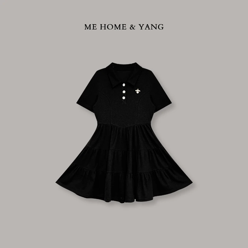 ME【小蜜蜂连衣裙】夏季新款显瘦女士通勤气质连衣裙MEQS4326