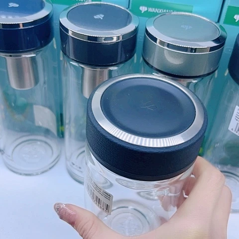 万象玻璃单层510毫升皮纹