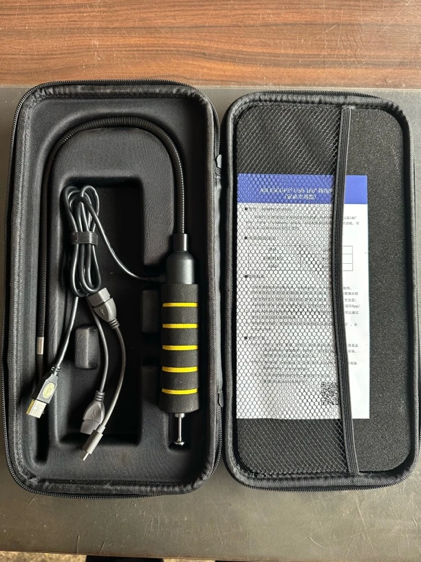 内窥镜汽车维修工业内窥镜可旋转360度转向高清探头缸内积碳检测