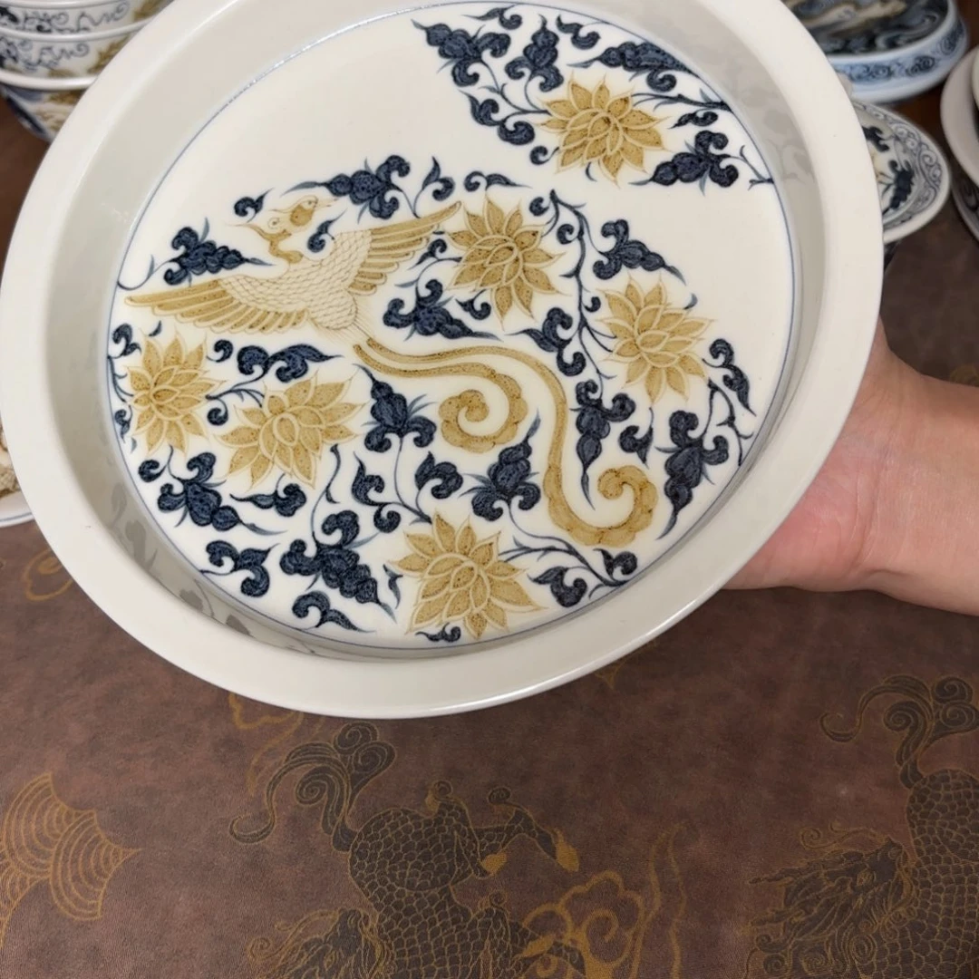 摆件景德镇手绘茶器