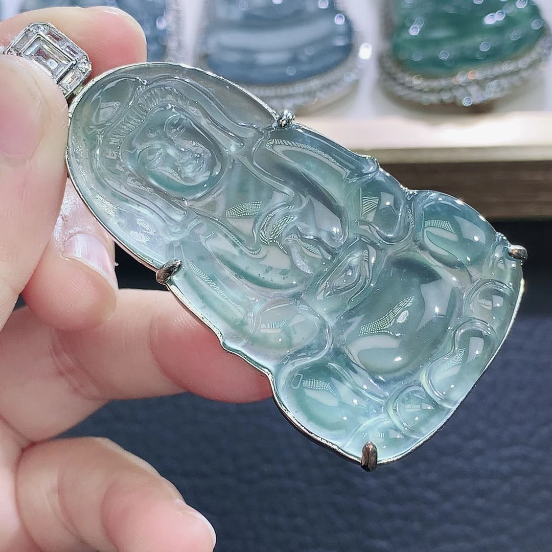 未镶嵌挂件翡翠翡翠