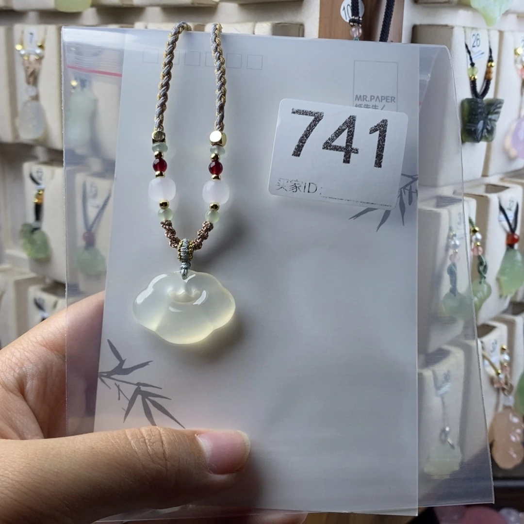 玛瑙/玉髓合金颈饰