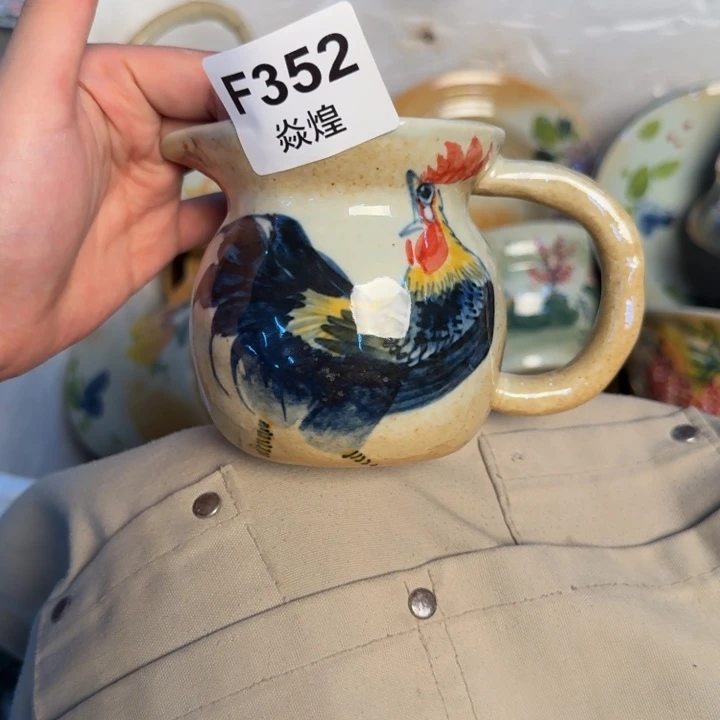 卡***卡瓷片景德镇陶瓷手工手绘