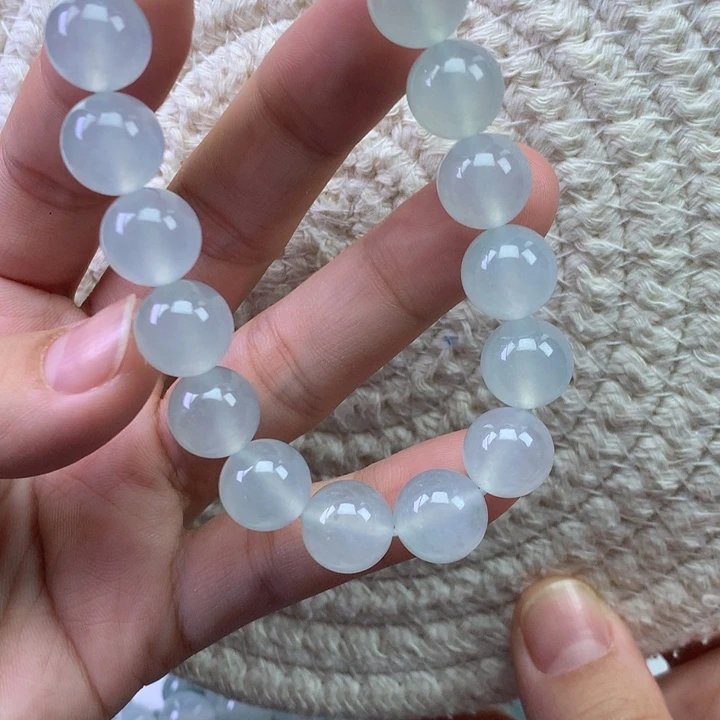 c***t翡翠未镶嵌手串天然翡翠手串