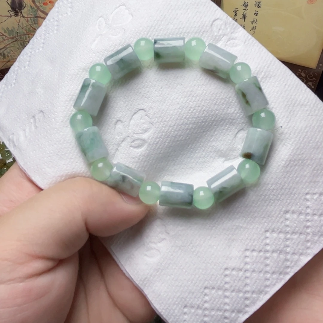 未镶嵌手链翡翠手串