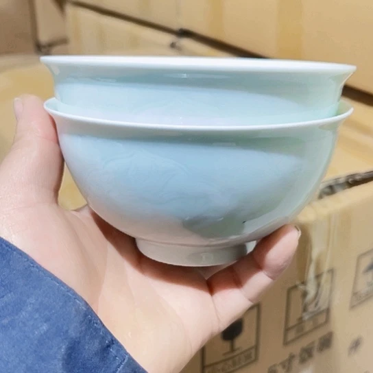 陶杯子景德镇瓷器玉兰迎春2个