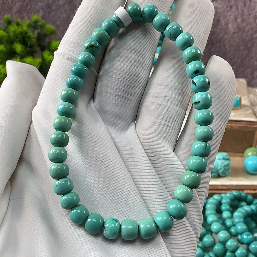 绿松石未镶嵌手串