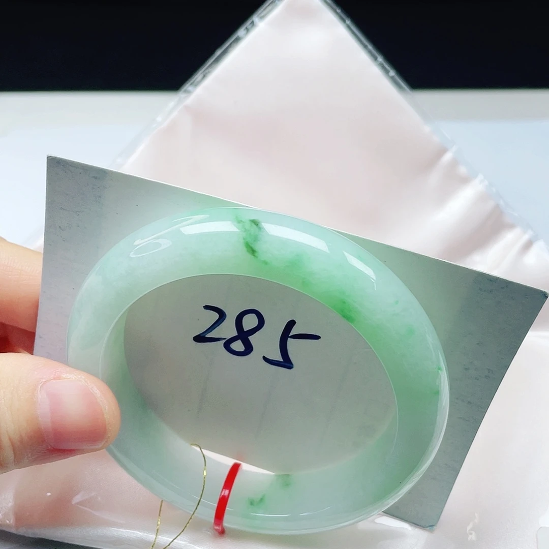 翡翠未镶嵌手镯54➕圈口