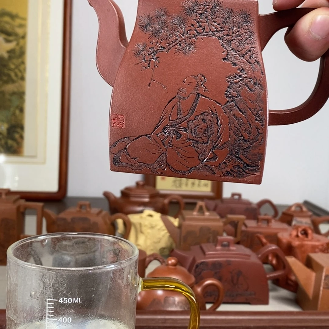 茶壶紫砂原矿泥料传统工艺制作