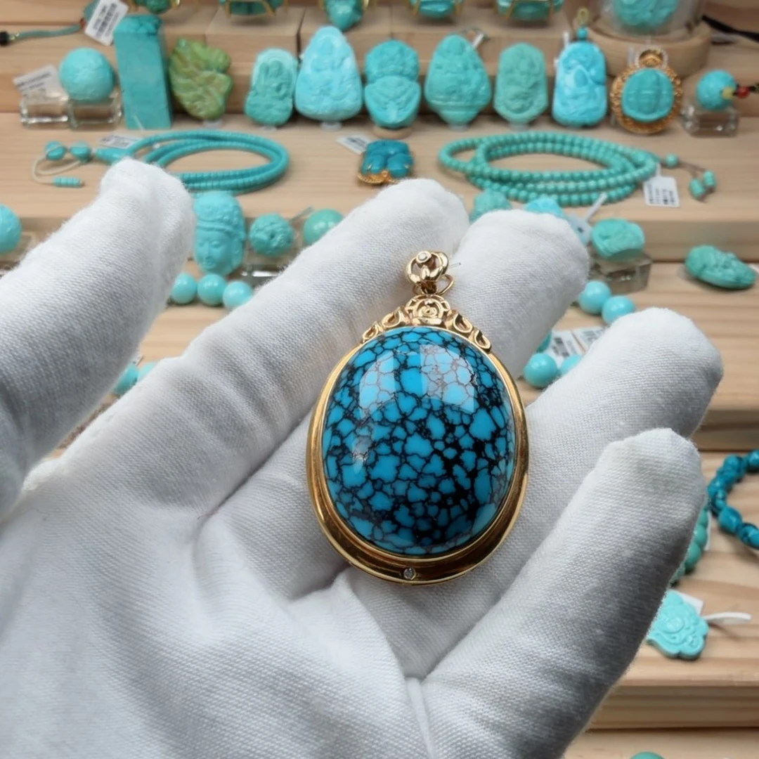 绿松石未镶嵌珠宝奇石