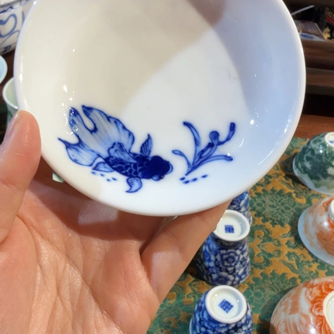 陶摆件我的心好痛啊我的心