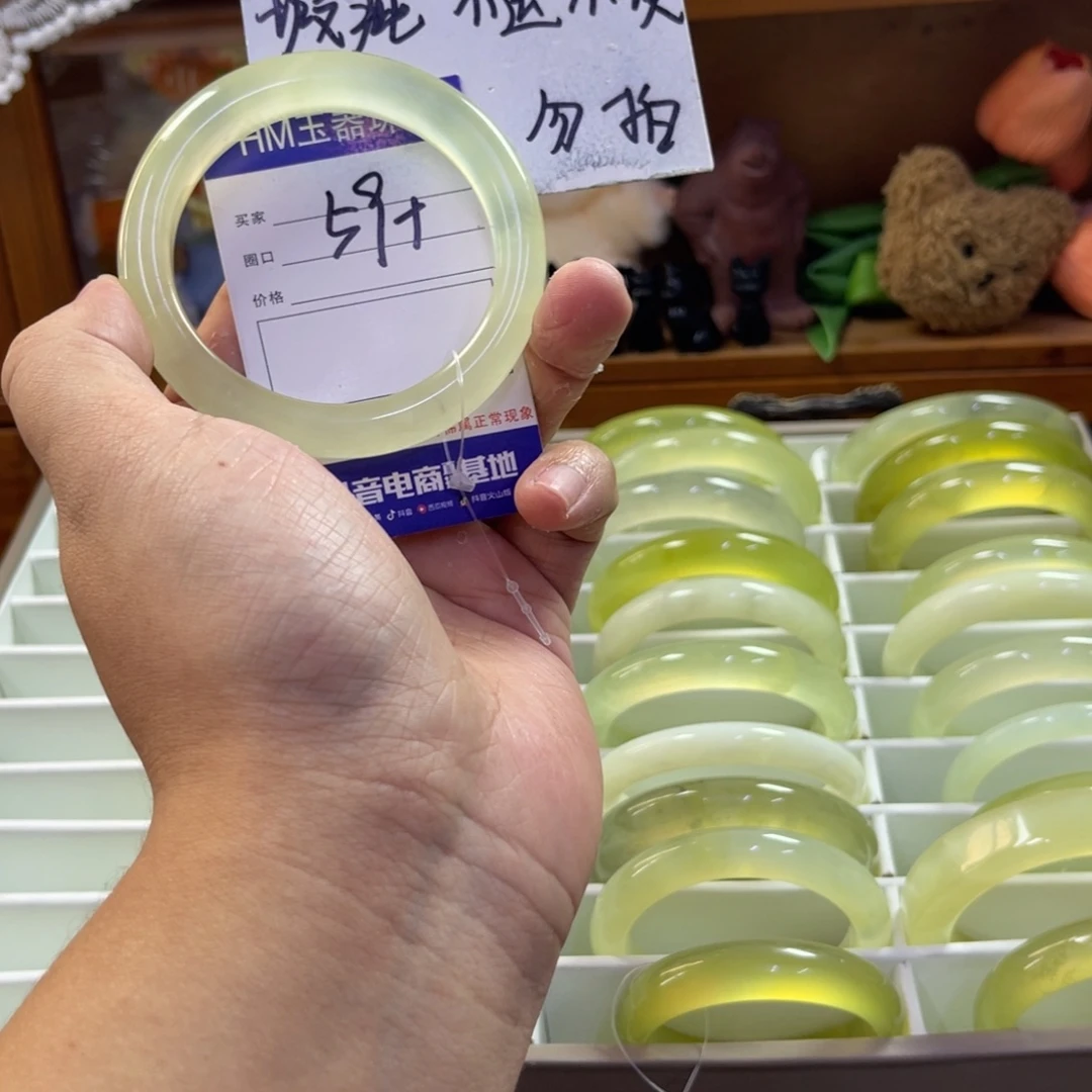 蛇纹石玉未镶嵌手镯20