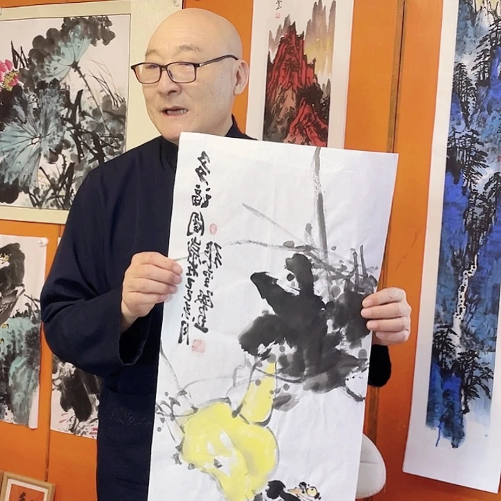 国画张圣敏先生纯手绘作品