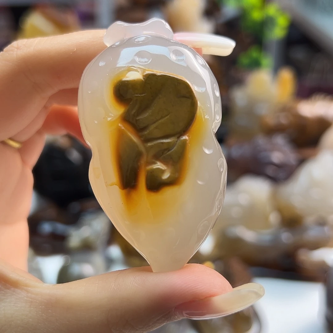 玛瑙/玉髓未镶嵌颈饰