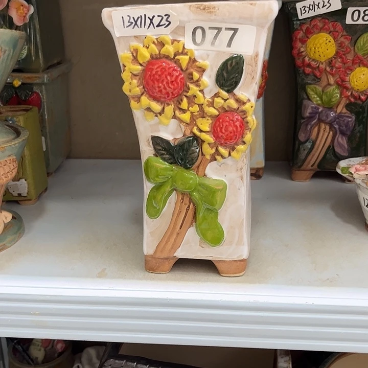 紫砂花盆粗陶材质多肉花盆