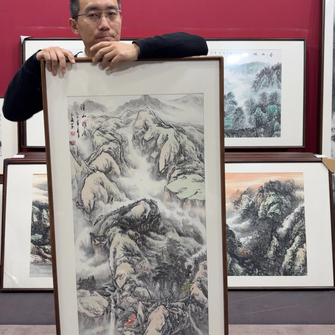 国画手绘作品120/60