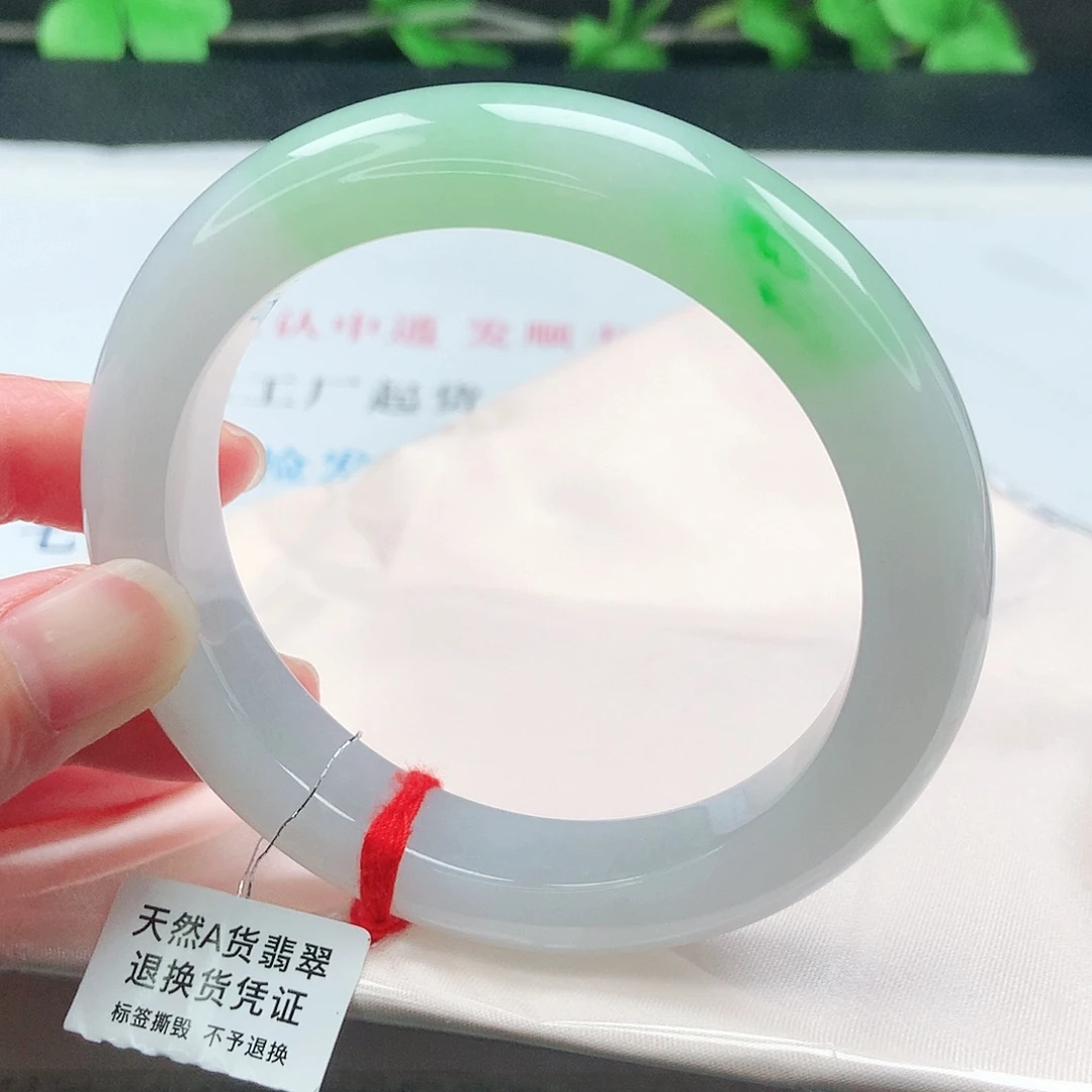 未镶嵌手镯翡翠59圈