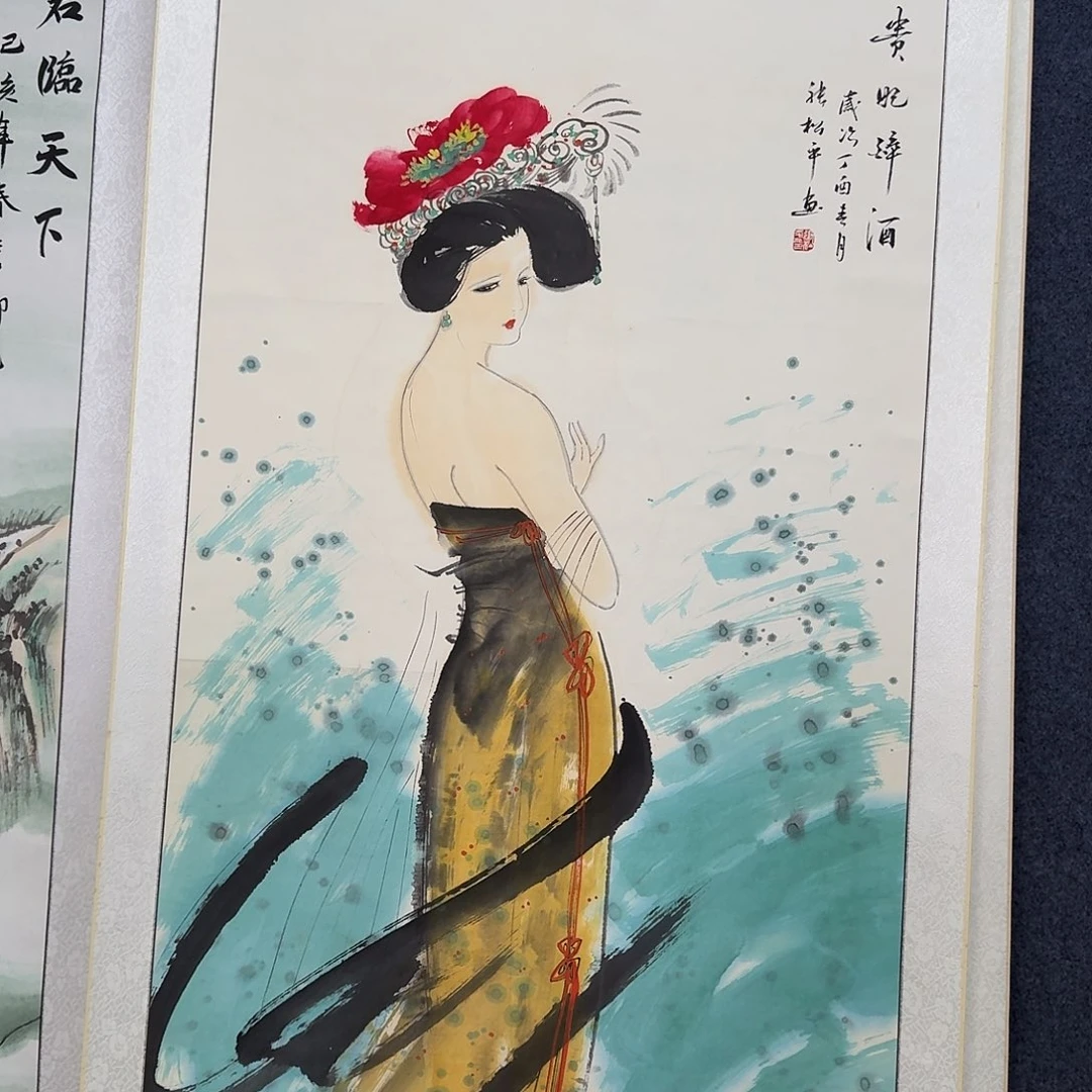 纯手绘国画作品作品