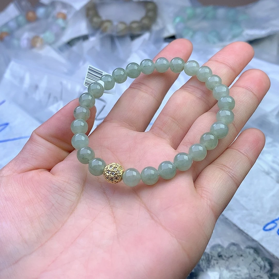 未镶嵌手链翡翠手串