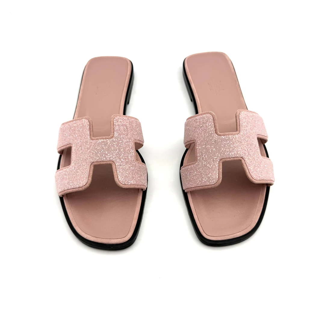 99新 Hermes/爱马仕 Hermes/爱马仕 37码 桃粉色粗
