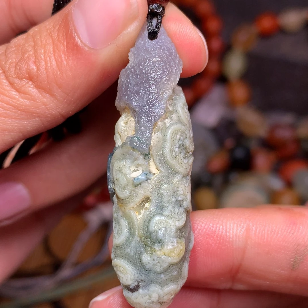 未镶嵌玛瑙/玉髓珠宝半成品