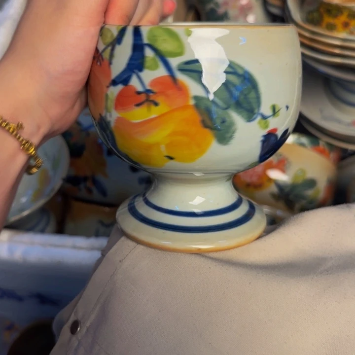 瓷片景德镇陶瓷手工手绘