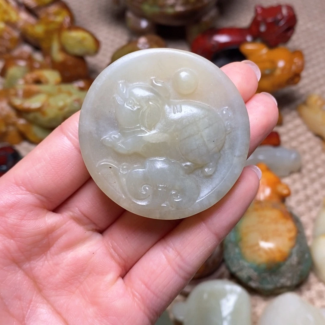 白玉菩提吊坠白玉菩提白玉菩提摆件