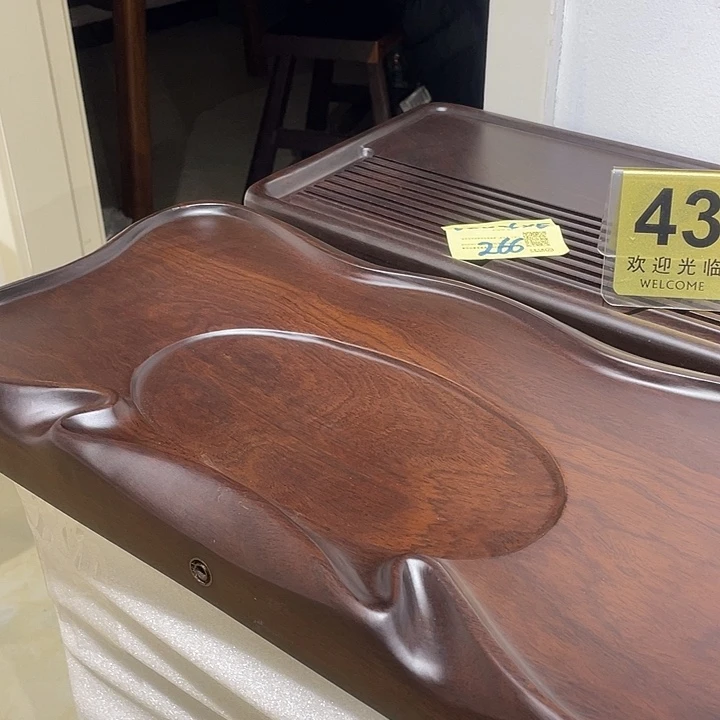 非洲进口黑檀木茶盘