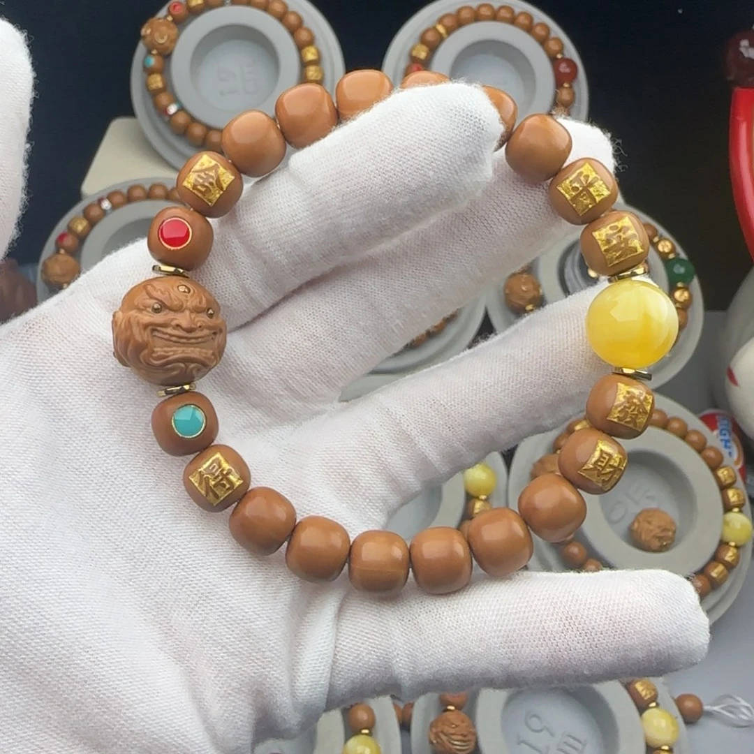 猴头核桃吊坠全品老型猴头手串私人订制