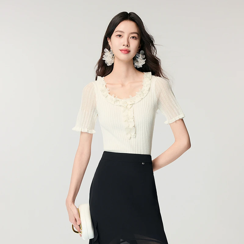 BADINA毛针织衫652P111