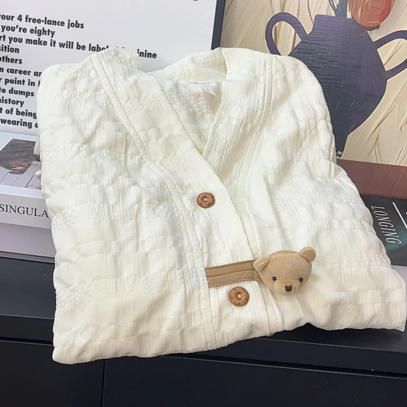【带胸垫】月子服夏季薄款孕妇睡衣哺乳喂奶待产家居服夏天吸汗透气