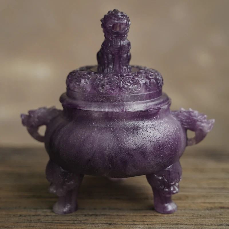 【宽窄】心缘堂琉璃宝凝炉琥珀色（琉璃S0216）