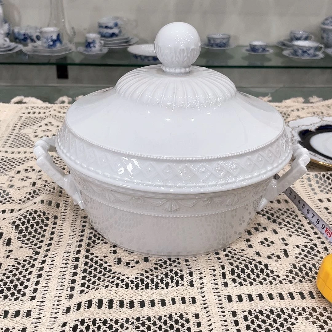 瓷片中古一等素白kpm