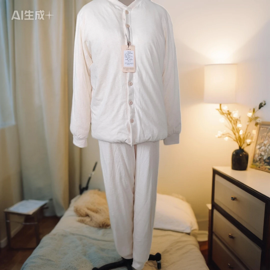 可拆卸棉袄桑蚕丝棉袄保暖长袖棉袄加厚冬季长袖妈妈装