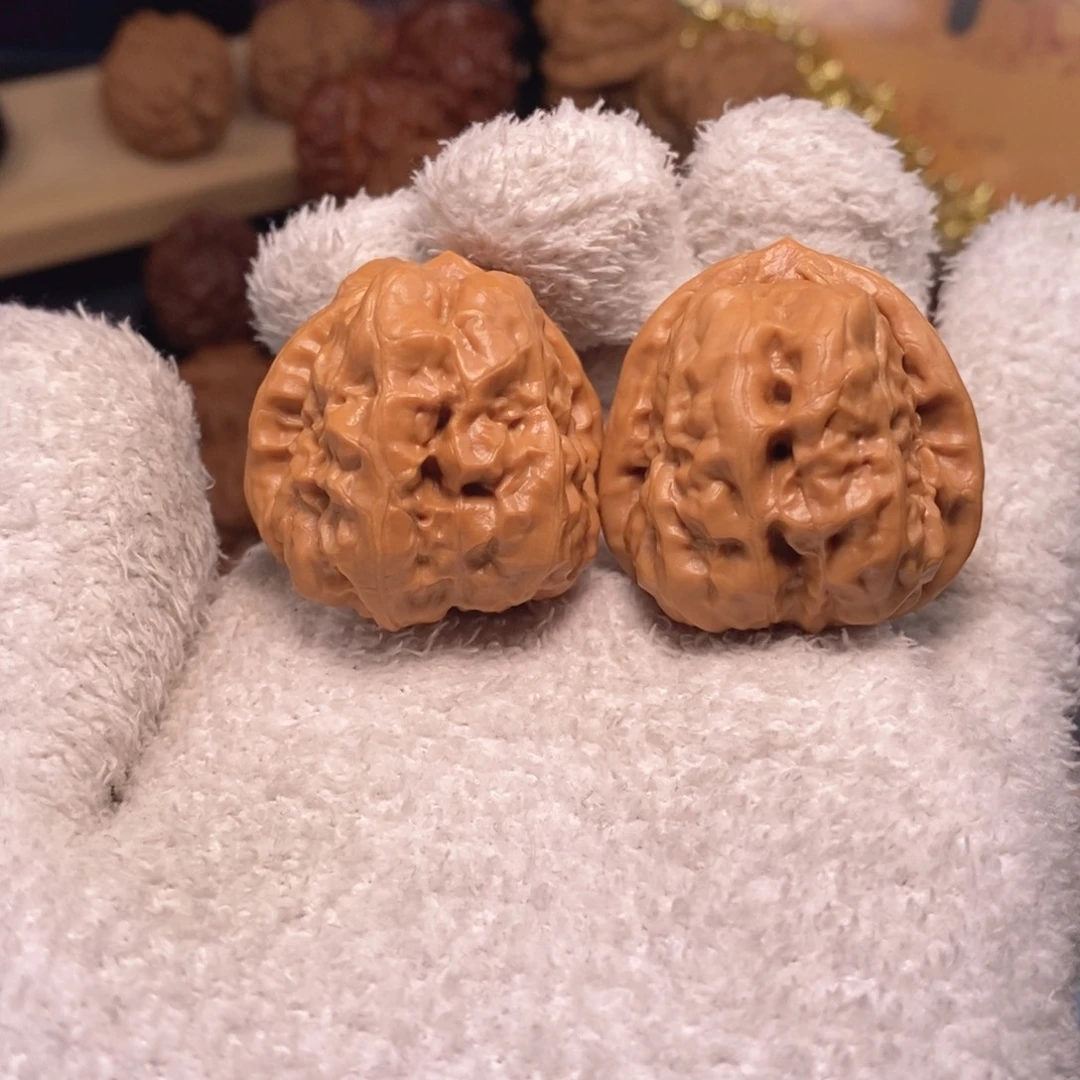 文玩核桃把件装13必备系列35尺蛤蟆头H351