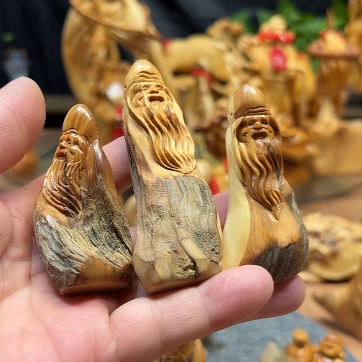 云***彩柏木（崖柏）崖柏摆件