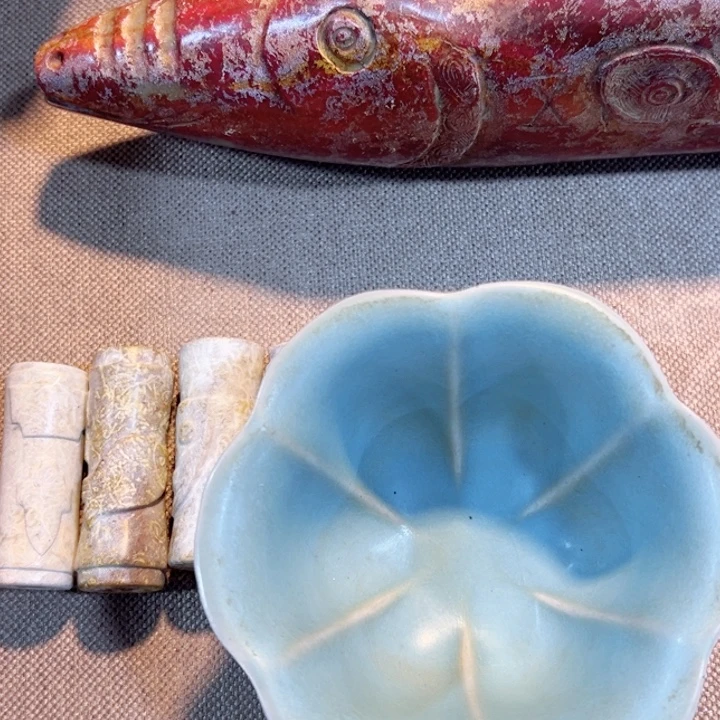 老***焦摆件摆件罐盛宝斋物件