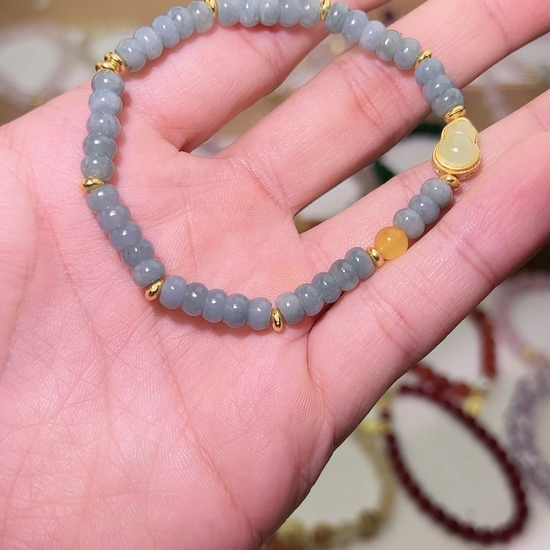 翡翠手串未镶嵌手串