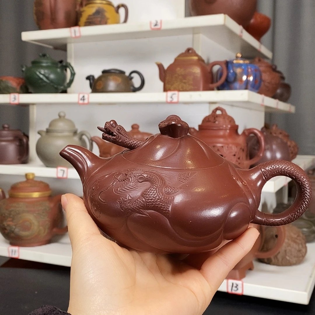 世***喜紫砂茶壶原矿紫砂壶