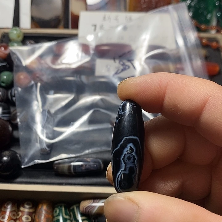 玛瑙/玉髓合金颈饰