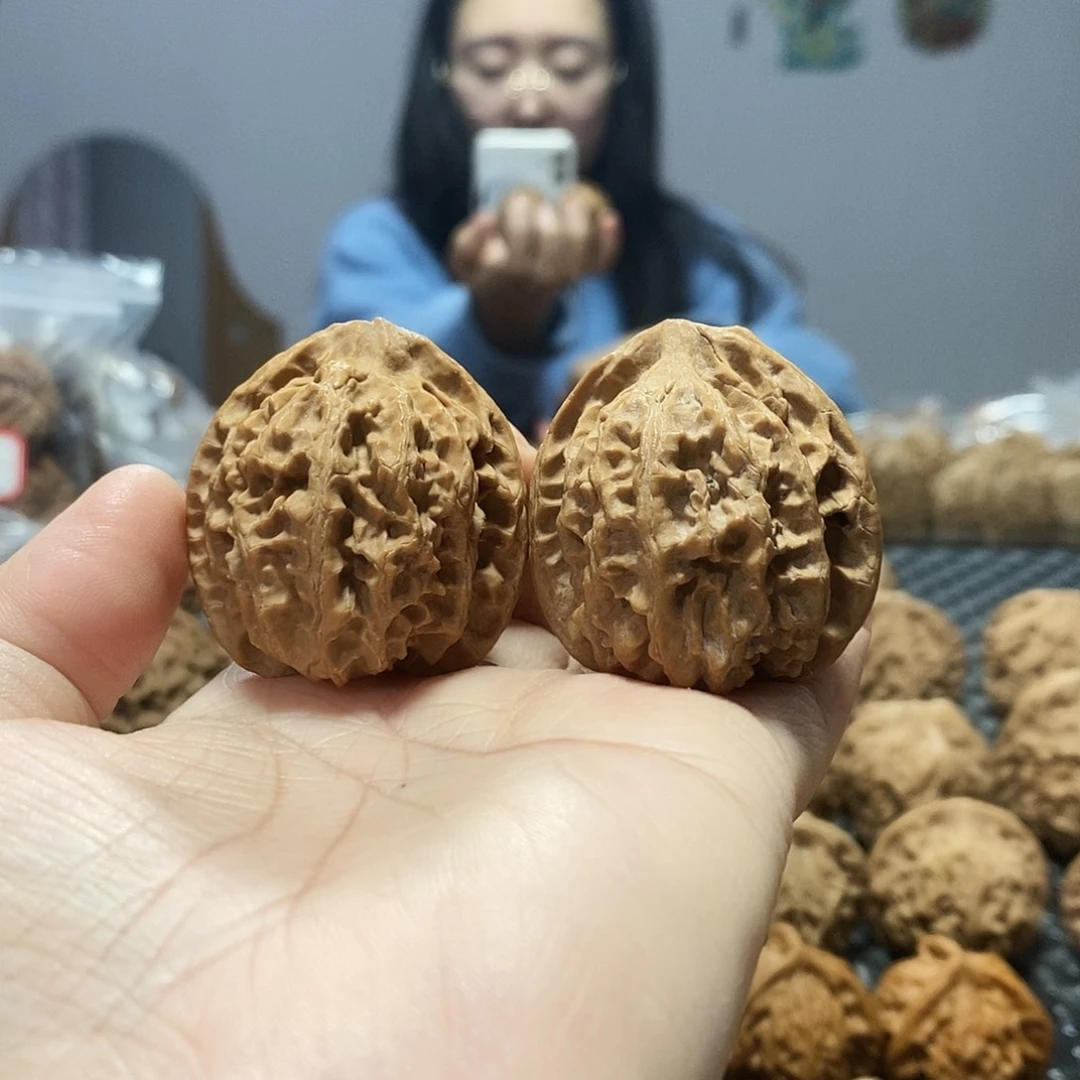 桃核吊坠苹果园37+磕