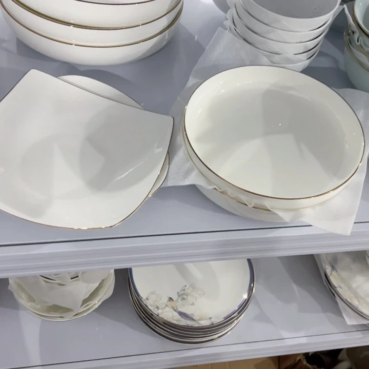 瓷金镶玉混搭盘666