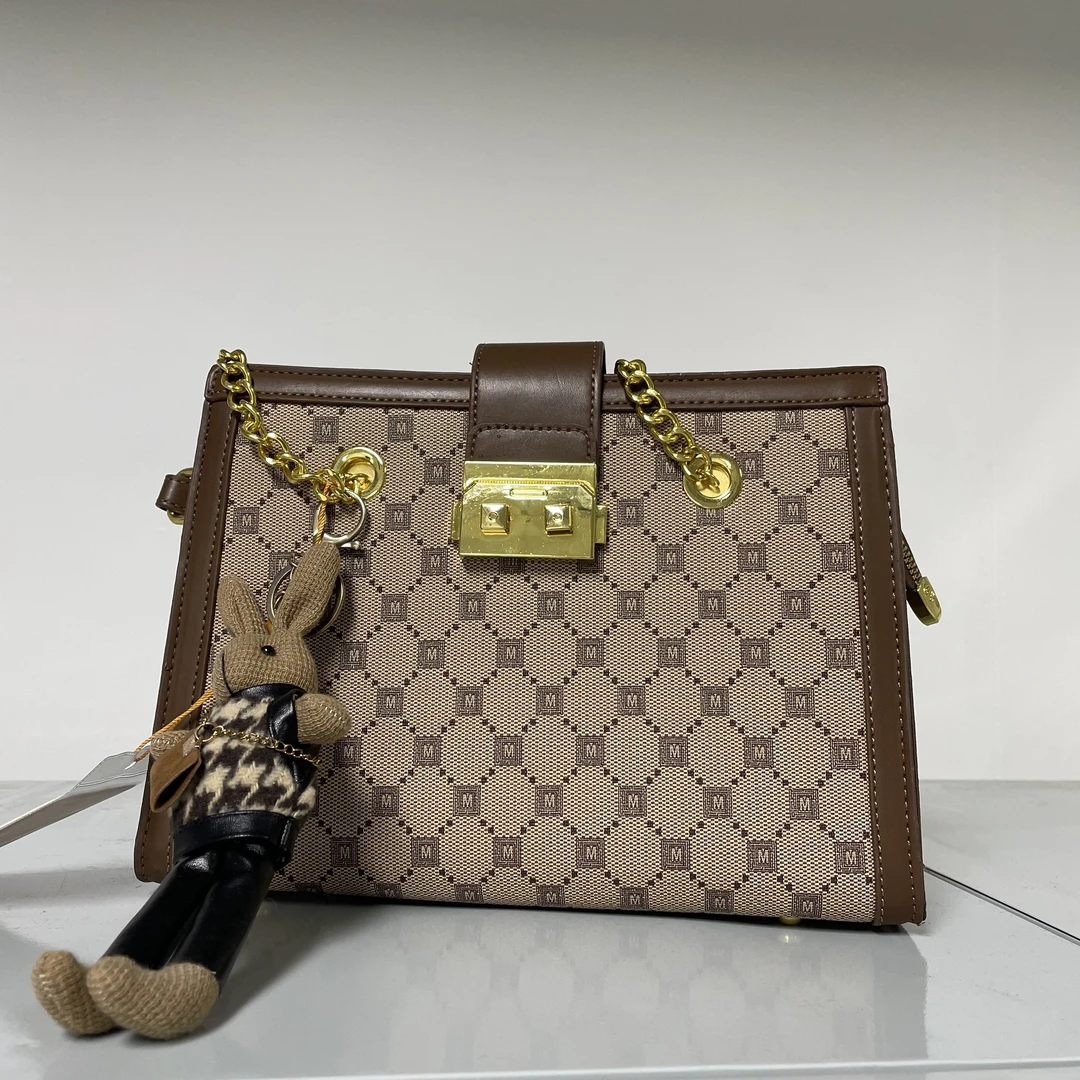 新款韩版复古腋下包单肩斜挎包气质百搭大包1395