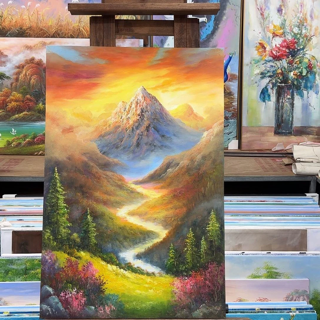 油画6090油画作品展作品展作品集