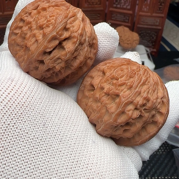 吊坠文玩核桃全品正磨43无药