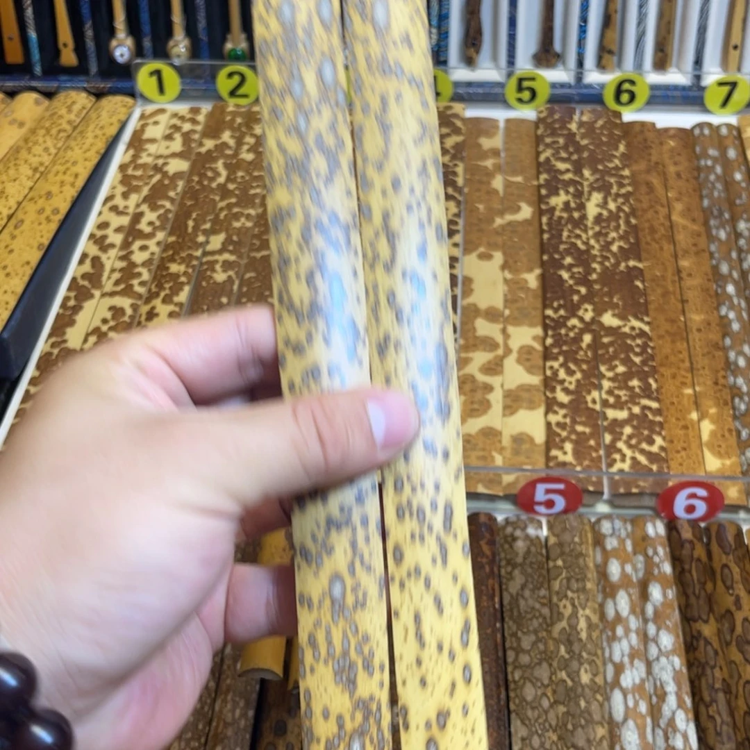扇子老梅鹿 全凸花  圆头 9520