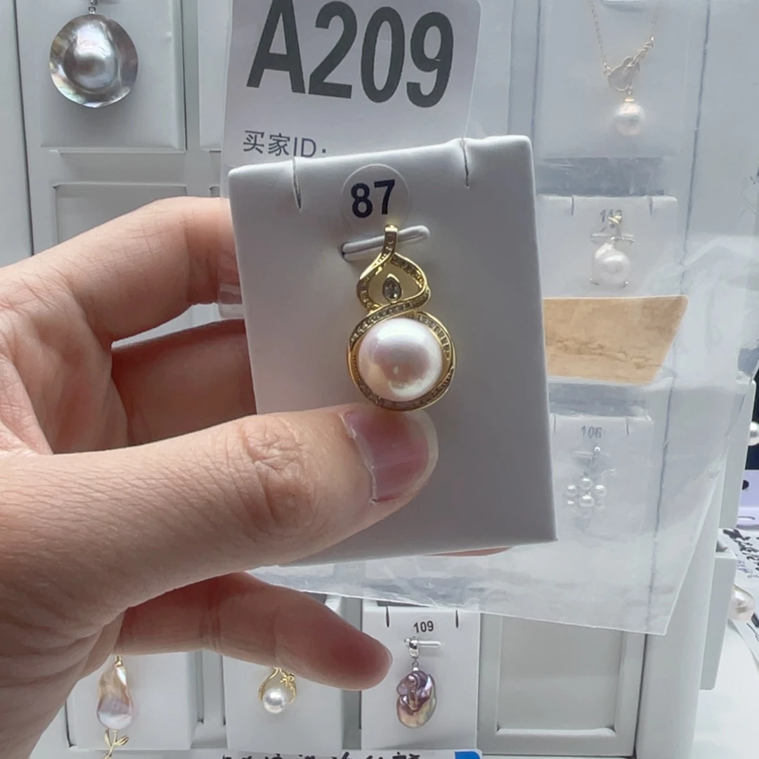 颈饰淡水珍珠合金